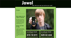 Desktop Screenshot of jawal.no